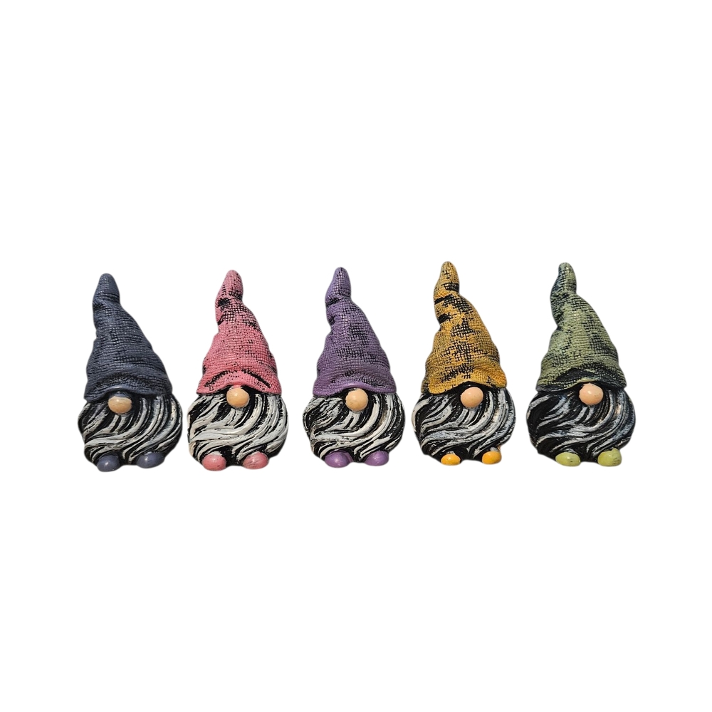 5pc Mini Gnomes Figurines, Gnomes Decorations for Home,Fairy Garden Accessories - Picture 9 of 15